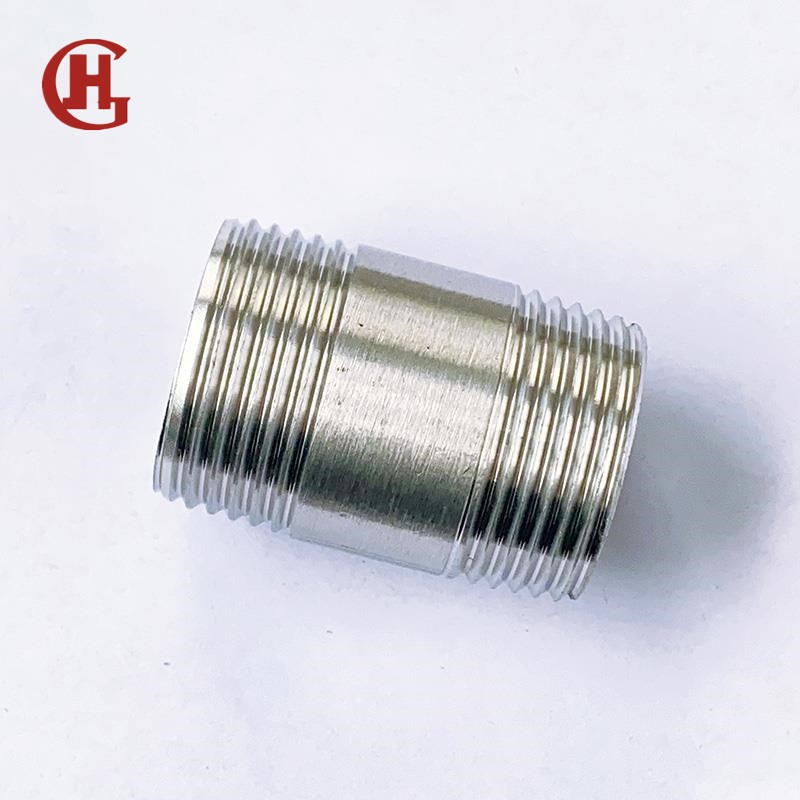 Double-threaded pipe (two-end thread)